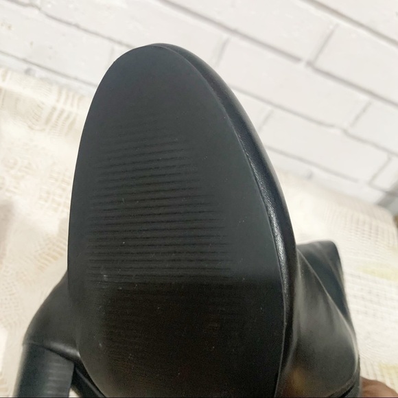 Asos Women’s Rescue Black Leather Block Heel - Picture 11 of 11